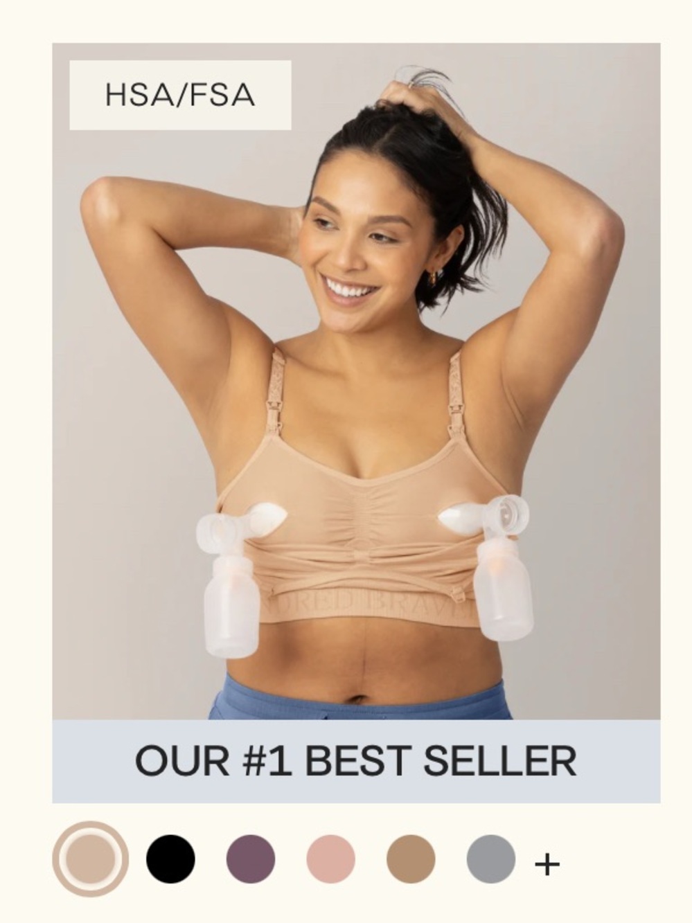 Kindred Bravely Nursing/Pumping Bras in Teal, Mauve, Sage & Black. $25/bra. - Picture 4 of 4